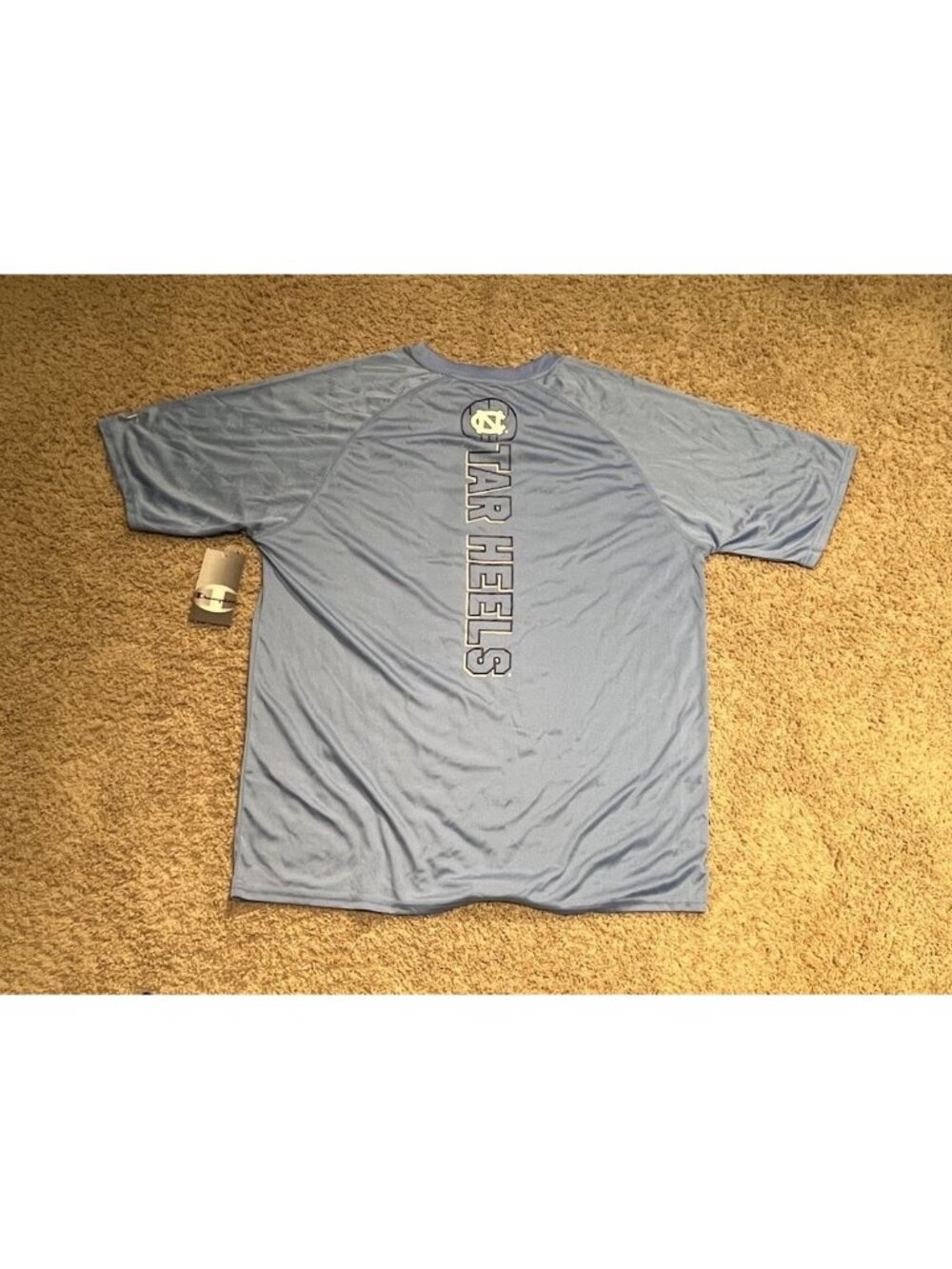 Champion North Carolina Tar Heels Basketball Blue Shirt Size L - Picture 4 of 5